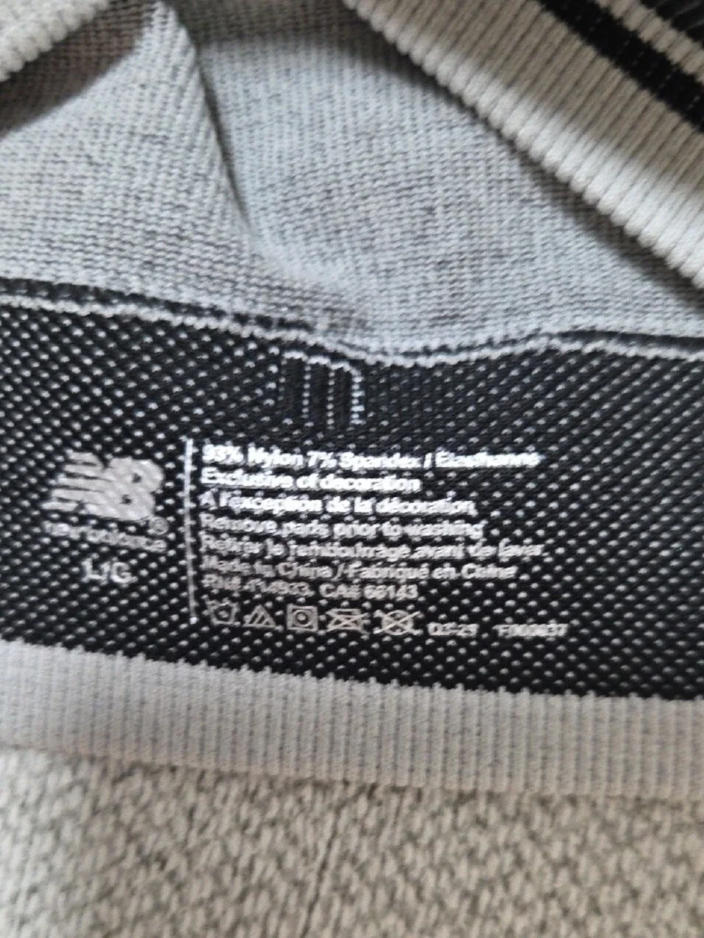 New Balance seamless construction